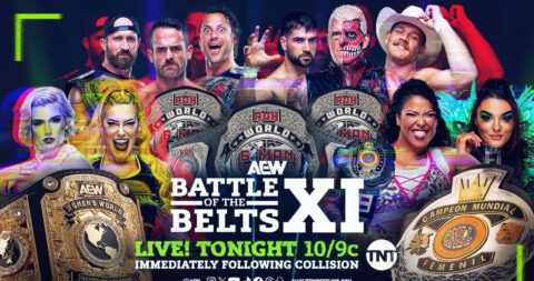 AEW Collision et Battle of the Belts XI : Résultats Époustouflants, Moments Forts et Classements en Direct !