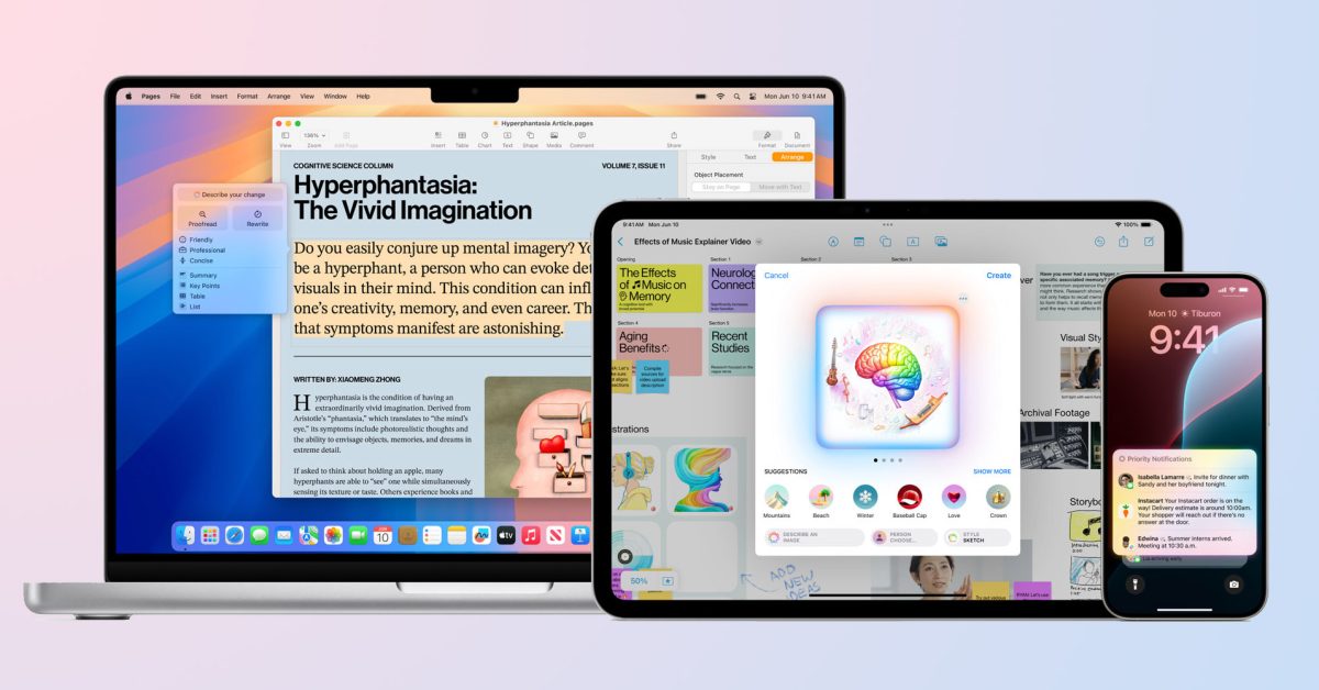 Gurman : La bêta d’iOS 18.1 avec l’Intelligence d’Apple arrive dès cette semaine !