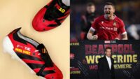 Paul Mullin dévoile des chaussures de football incroyables Deadpool et Wolverine après son apparition dans le film ‘Welshpool’ aux côtés de Ryan Reynolds, co-propriétaire de Wrexham !