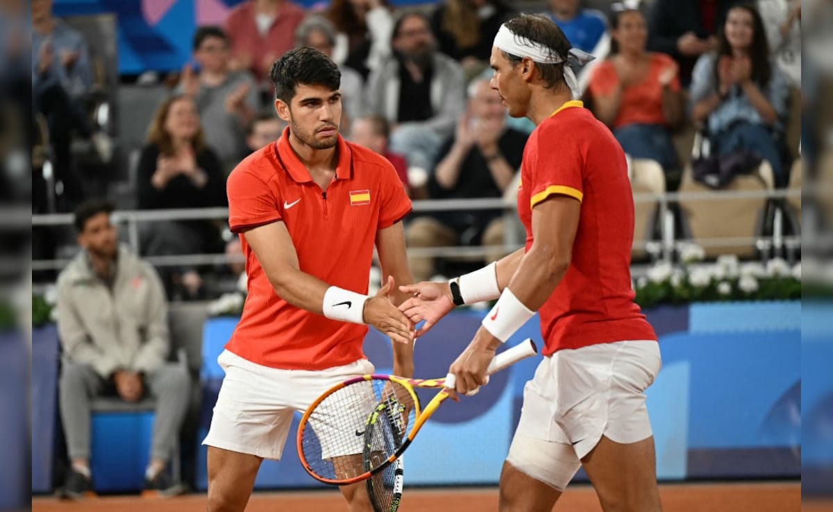 Rafael Nadal et Carlos Alcaraz en Double : Suivez en Direct le Choc du 2ème Tour aux JO 2024 !