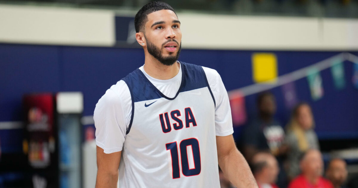 Steve Kerr : Jayson Tatum, l’ultime professionnel après une rencontre sur son banc lors de la victoire des USA !