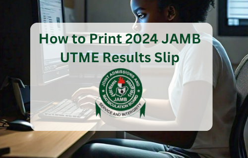 Comment obtenir facilement votre relevé de résultats JAMB 2024 !