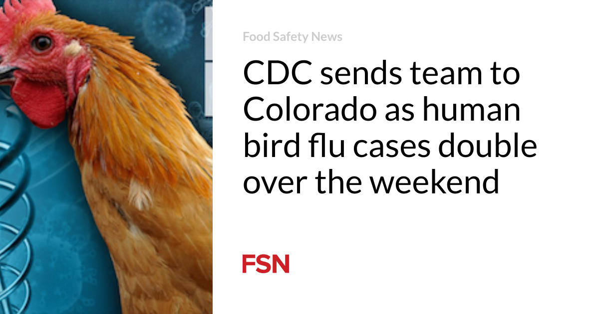 Le CDC envoie une équipe au Colorado alors que les cas de grippe aviaire chez l’homme doublent en un week-end !