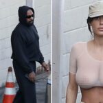 Bianca Censori Éblouit Encore avec un Haut Transparent lors de son Rendez-vous Cinéma avec Kanye West !