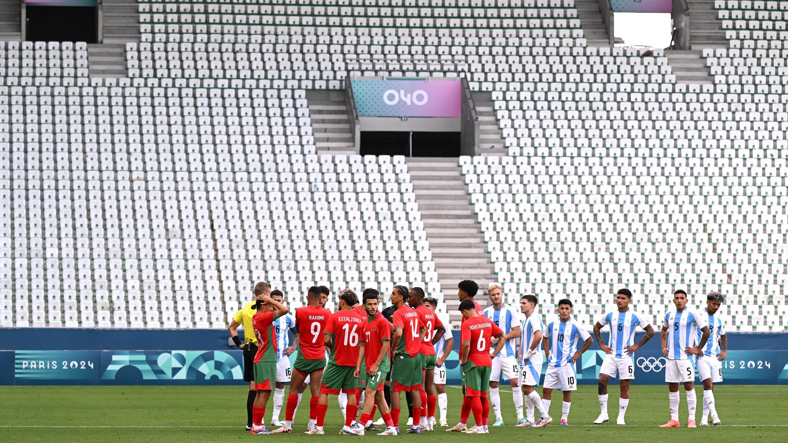 Finale surréaliste : Argentine et Maroc se retrouvent sans fans pour les dernières minutes après un long délai !