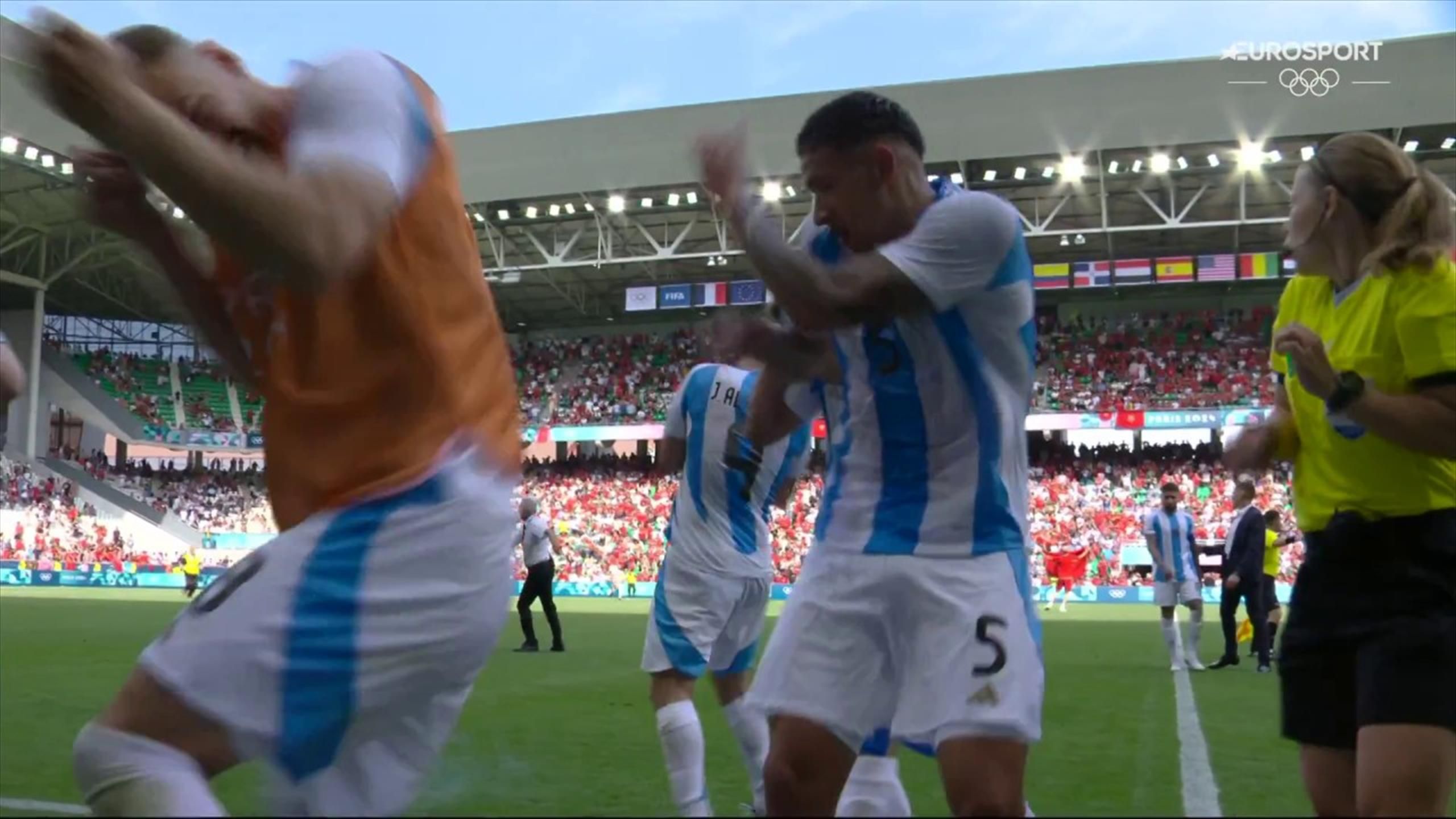 Choc entre l’Argentine et le Maroc : un but spectaculaire vient bouleverser le match !