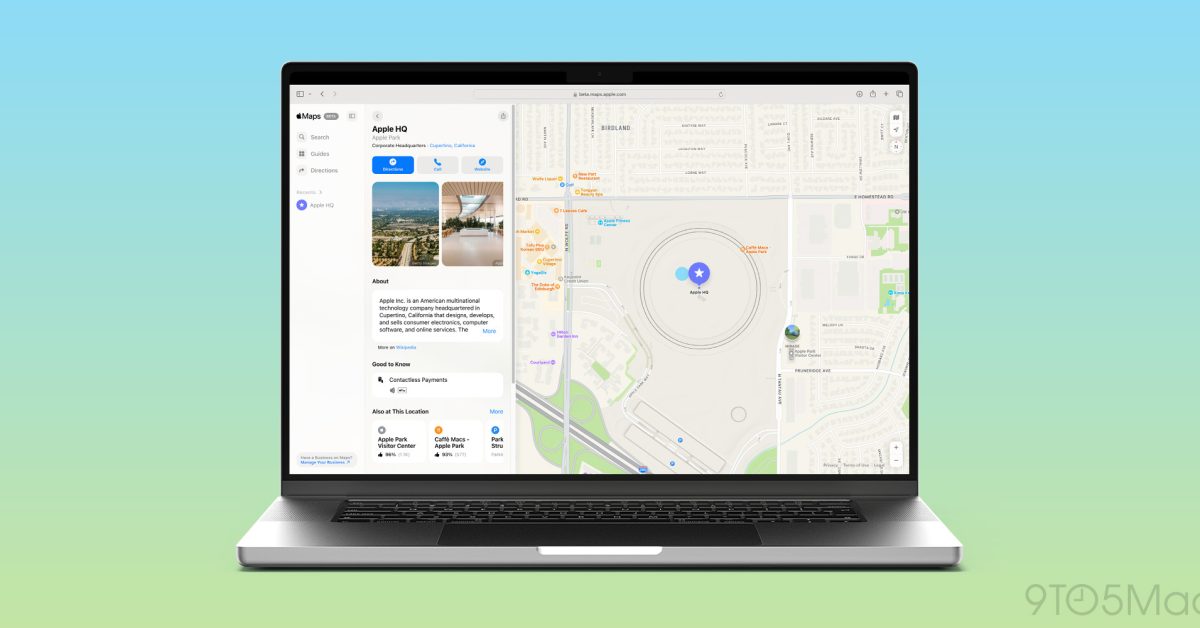 Apple Maps débarque sur le web : découvrez la nouvelle version bêta publique !