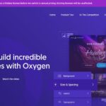 OxygenBuilder : Créez des sites web incroyables en toute simplicité !