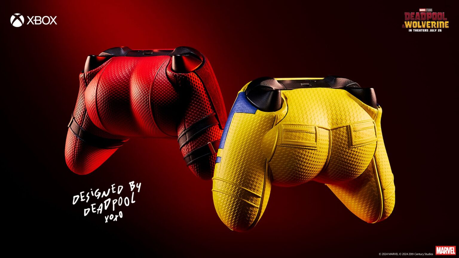 Manettes Deadpool et Wolverine