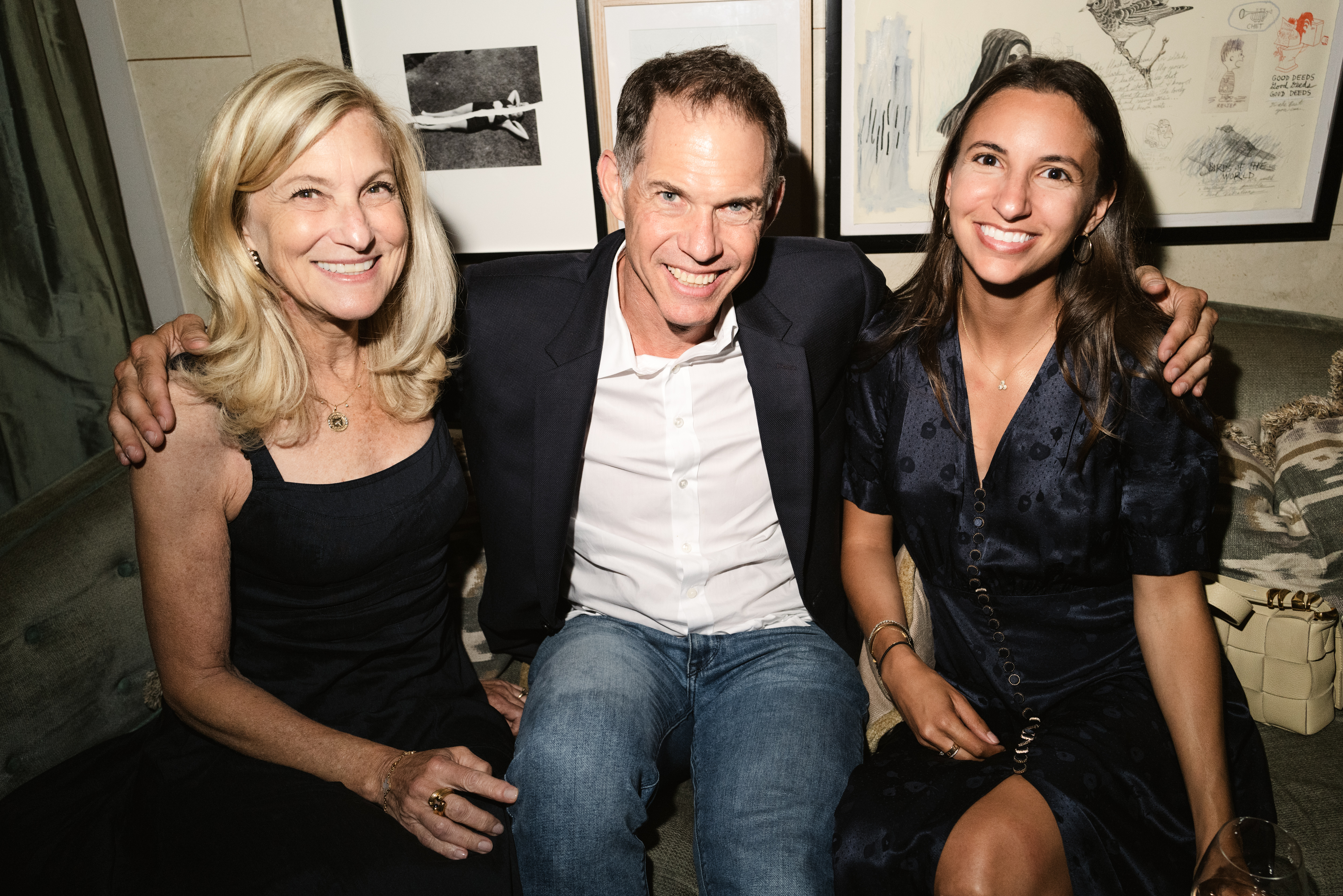 Emily Beare, Jim St. Andre et Vanessa Lippman Wohlfeld