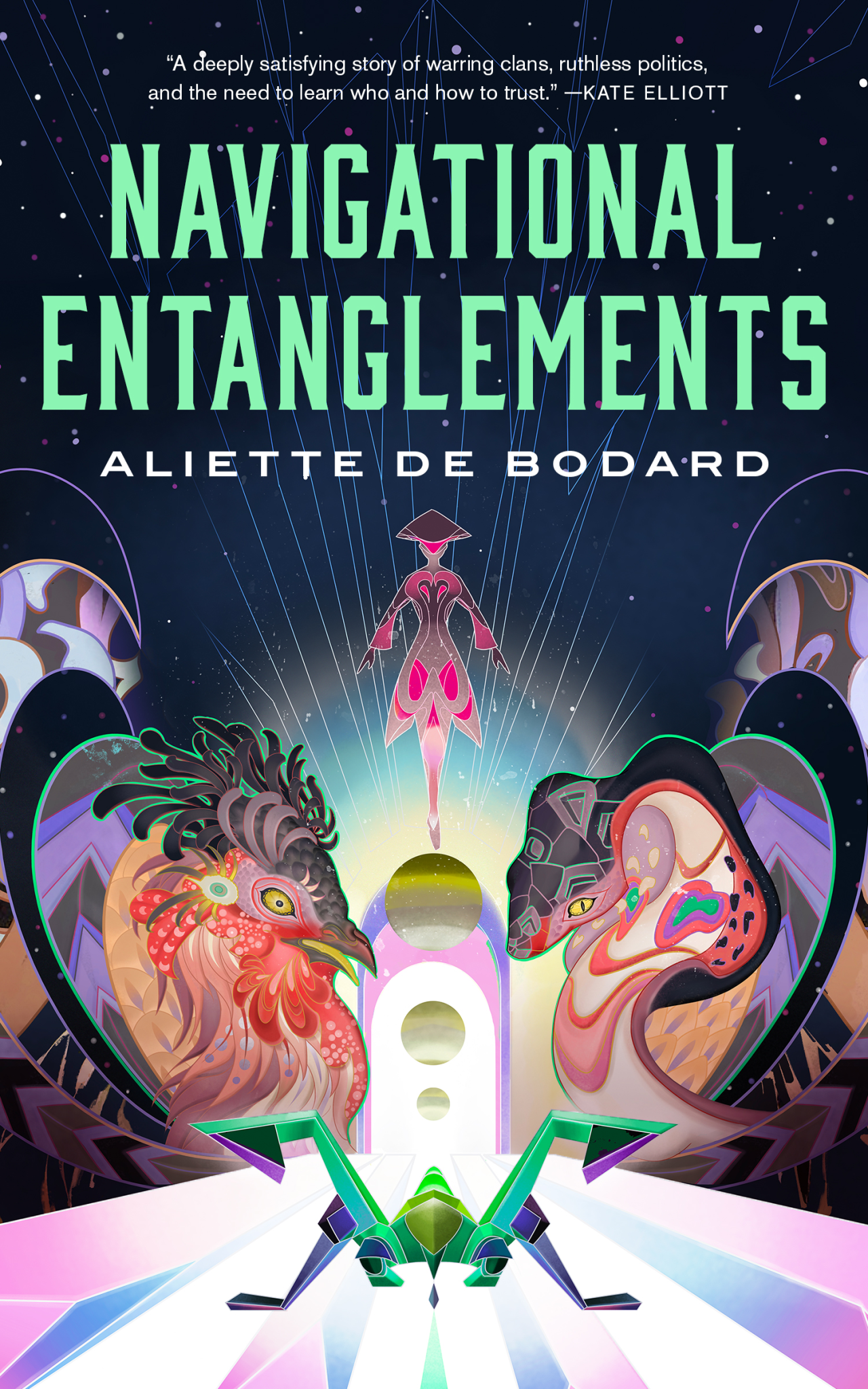 actualités couverture de Navigational Entanglements par Aliette de Bodard