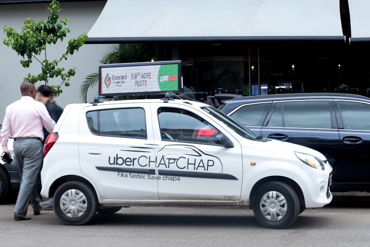 Conducteurs de taxi au Kenya