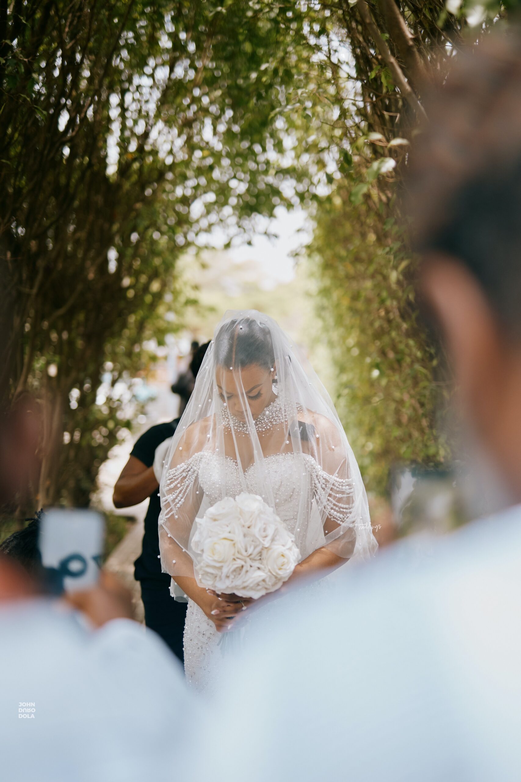 Arrivée de la mariée