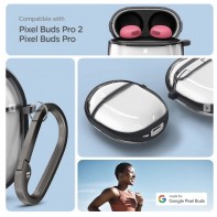 Pixel Buds Pro 2 dans la coque Spigen Ultra Hybrid révélée sur Amazon UK