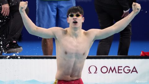 Pan de Chine décroche l’or au 100m nage libre avec un record du monde époustouflant !