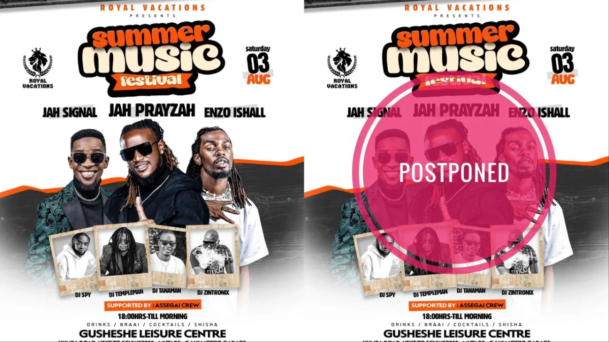 Concert de Jah Prayzah, Jah Signal et Enzo Ishall : Reporté par Respect pour le Sommet SADC !