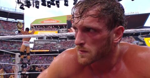 Logan Paul perd son titre à SummerSlam, même avec l’aide de Machine Gun Kelly !