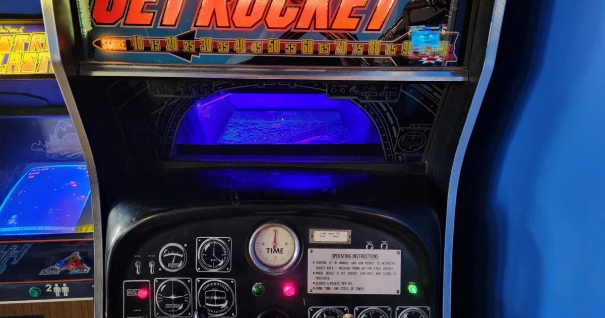 Sega Jet Rocket : Le jeu d’arcade des années 70 sans ordinateur ni écran !