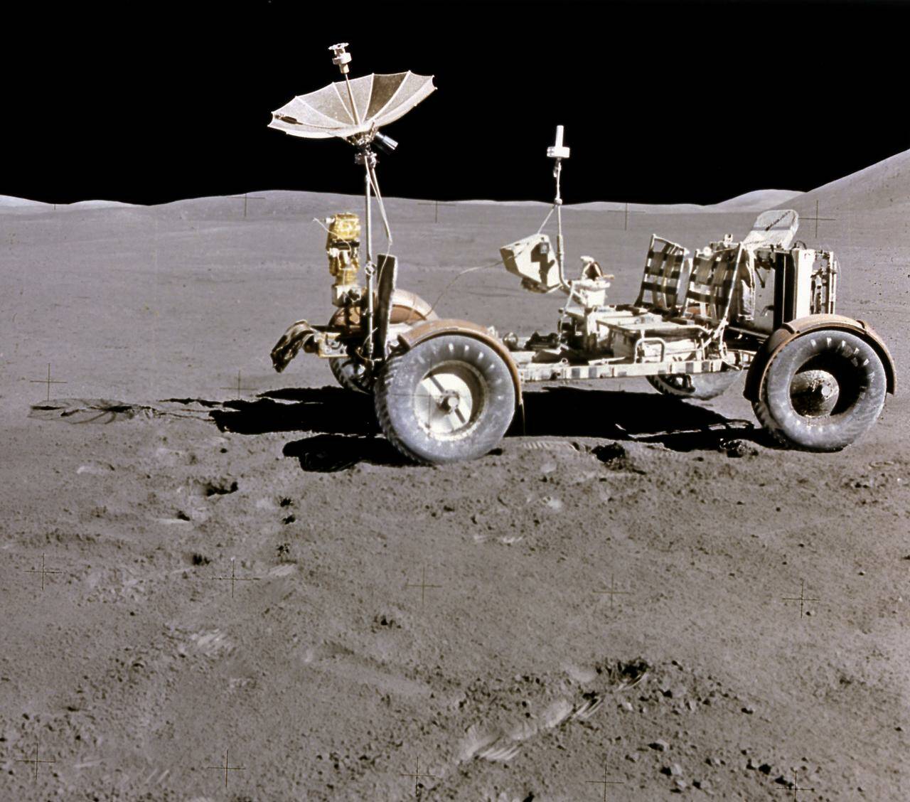 Évasion lunaire : 53 ans depuis la première conduite d’une voiture électrique sur la Lune !