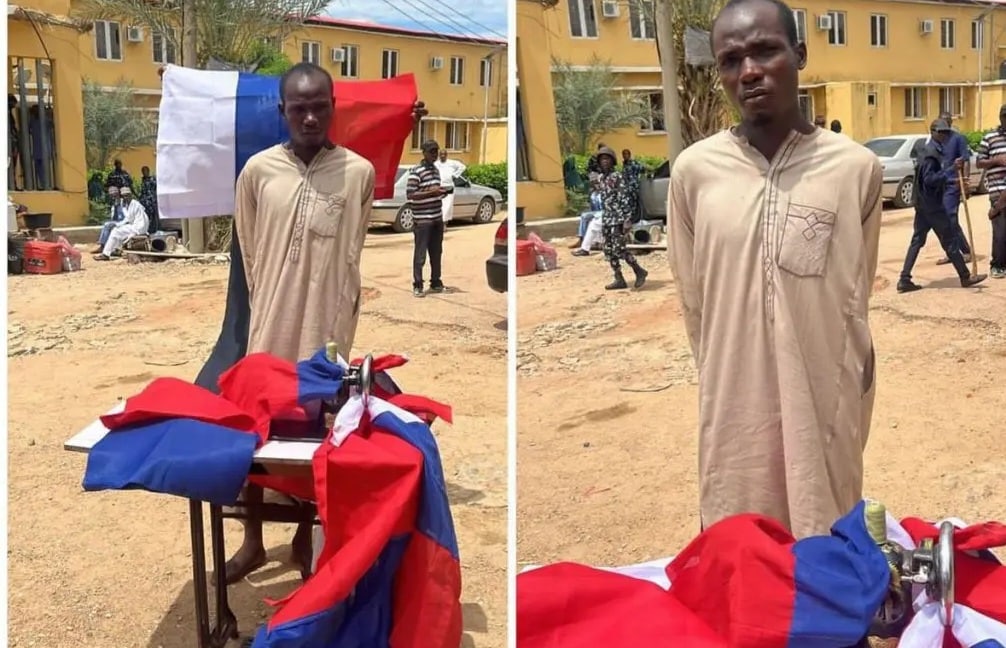 La police arrête le producteur de drapeaux russes et 30 complices à Kano !