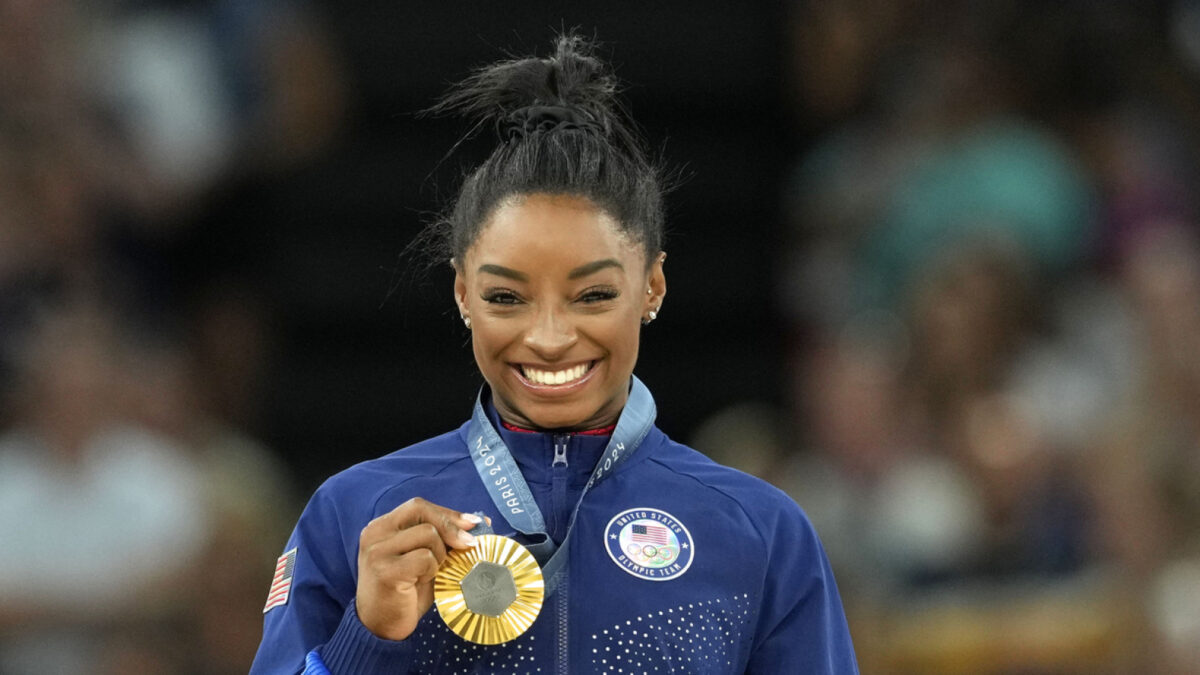 Simone Biles en a assez d’une question récurrente posée aux médaillés olympiques !