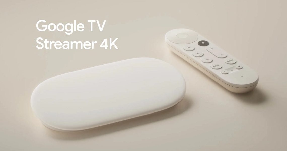 Google dévoile son nouveau streamer Google TV, le successeur du Chromecast !