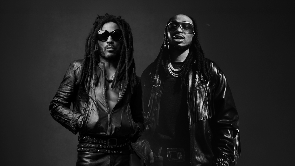 Quavo et Lenny Kravitz enflamment la scène dans le clip de « FLY » !