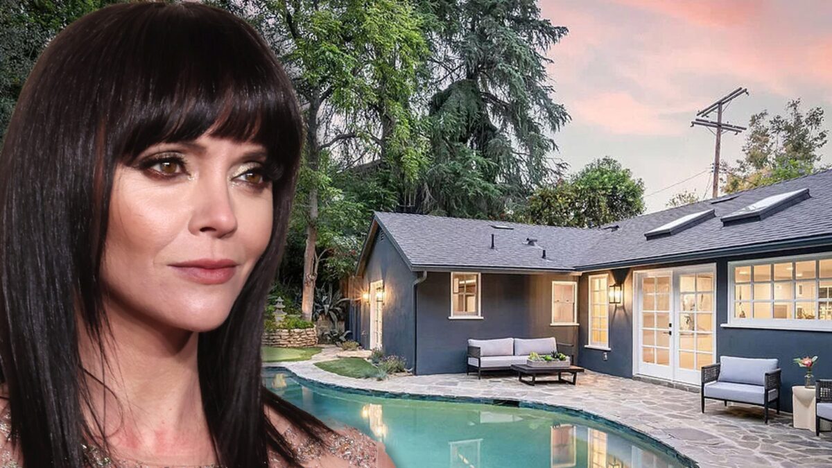 Christina Ricci met en vente sa maison de Los Angeles pour 2,2 millions de dollars !