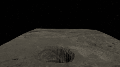 Des scientifiques découvrent la ‘porte d’entrée’ d’une immense grotte sur la Lune !