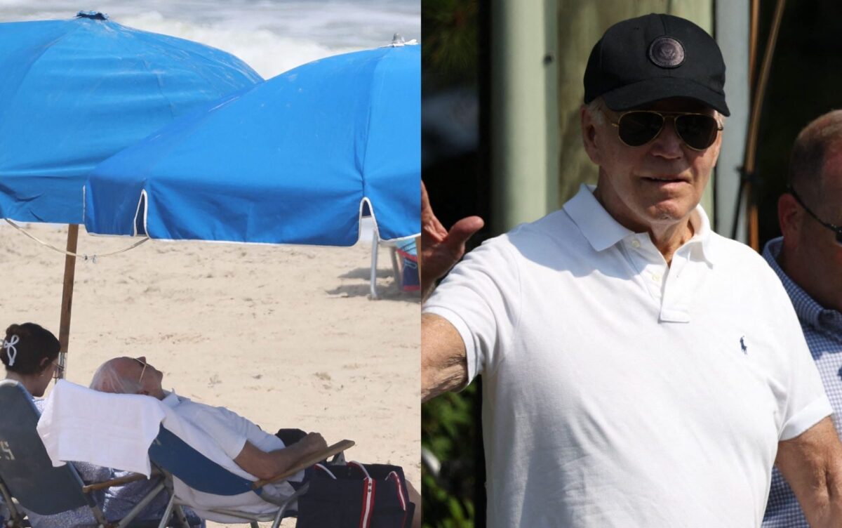 Attrape-le, Joe ! Découvrez le Président Biden en mode détente sur la plage du Delaware (PHOTOS)