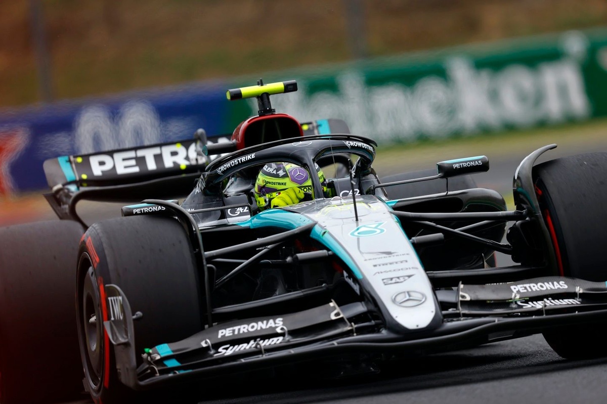 Hamilton tire un maximum des gains de la W15 !