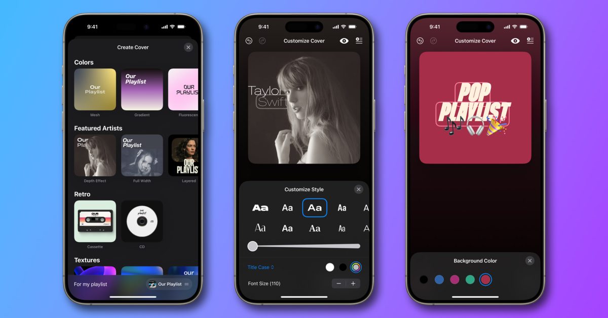 L’application de création de couvertures de playlists ‘Denim’ se refait une beauté avec une mise à jour majeure de son éditeur !