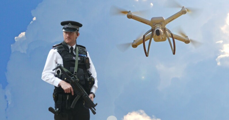 La police britannique s’apprête à tester des drones en vol hors de la vue !