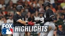 Moments forts des White Sox contre les Astros | MLB sur FOX