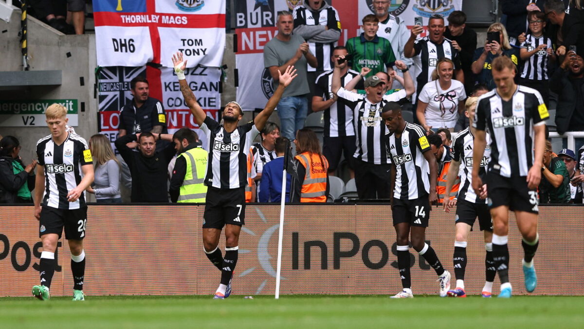 Cette photo fait le bonheur de tous les fans de Newcastle United aujourd’hui !