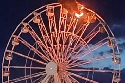 Incendie de grande roue lors d’un festival de musique en Allemagne : 23 blessés, dont des policiers !