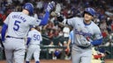 Shohei Ohtani hits his 43rd homer of the year vs. the D-backs, a solo blast to extend Dodgers’ lead