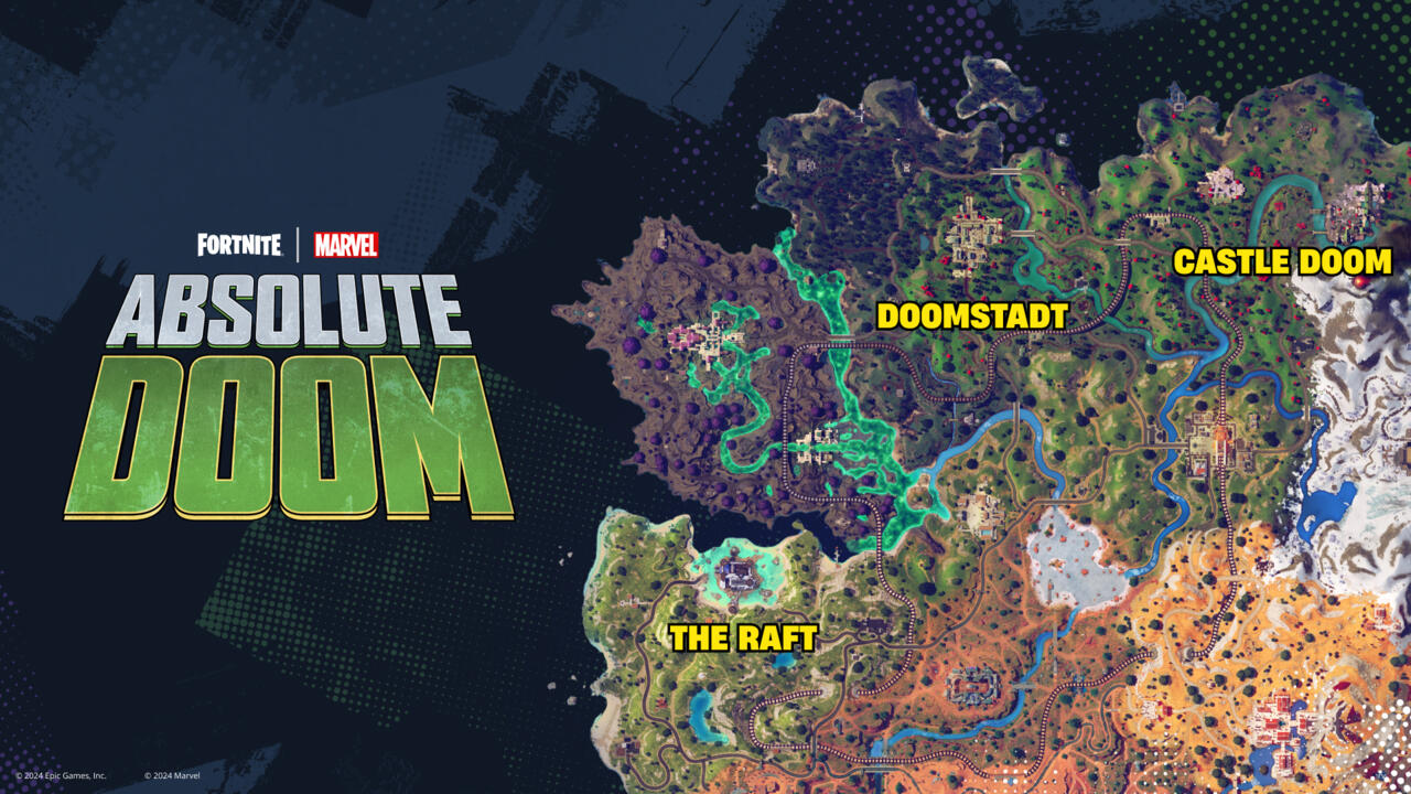 changements de carte Fortnite dans le chapitre 5 saison 4