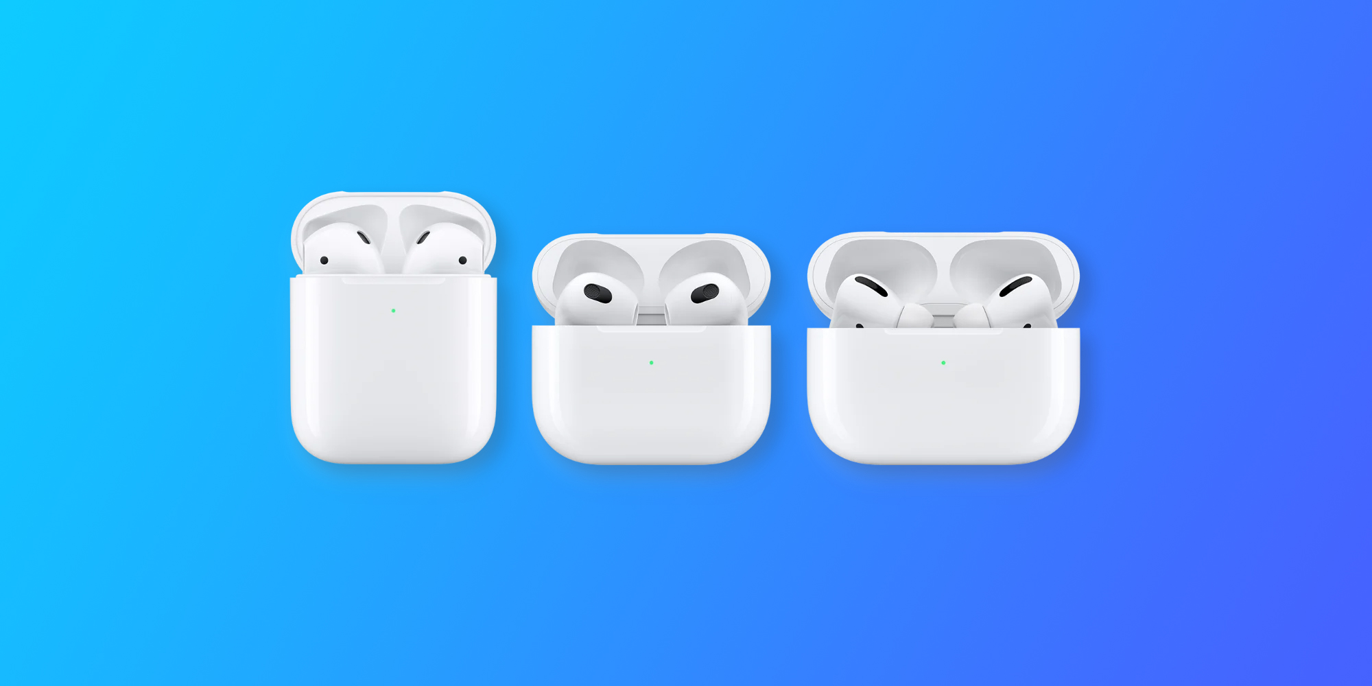 technologie AirPods lineup