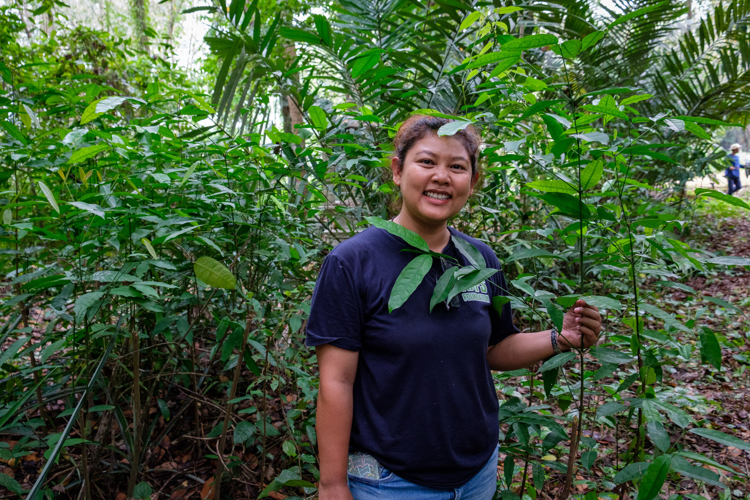 Pakamart Tongkam, responsable de programme à la Rubber Agroforestry Sustainability Foundation