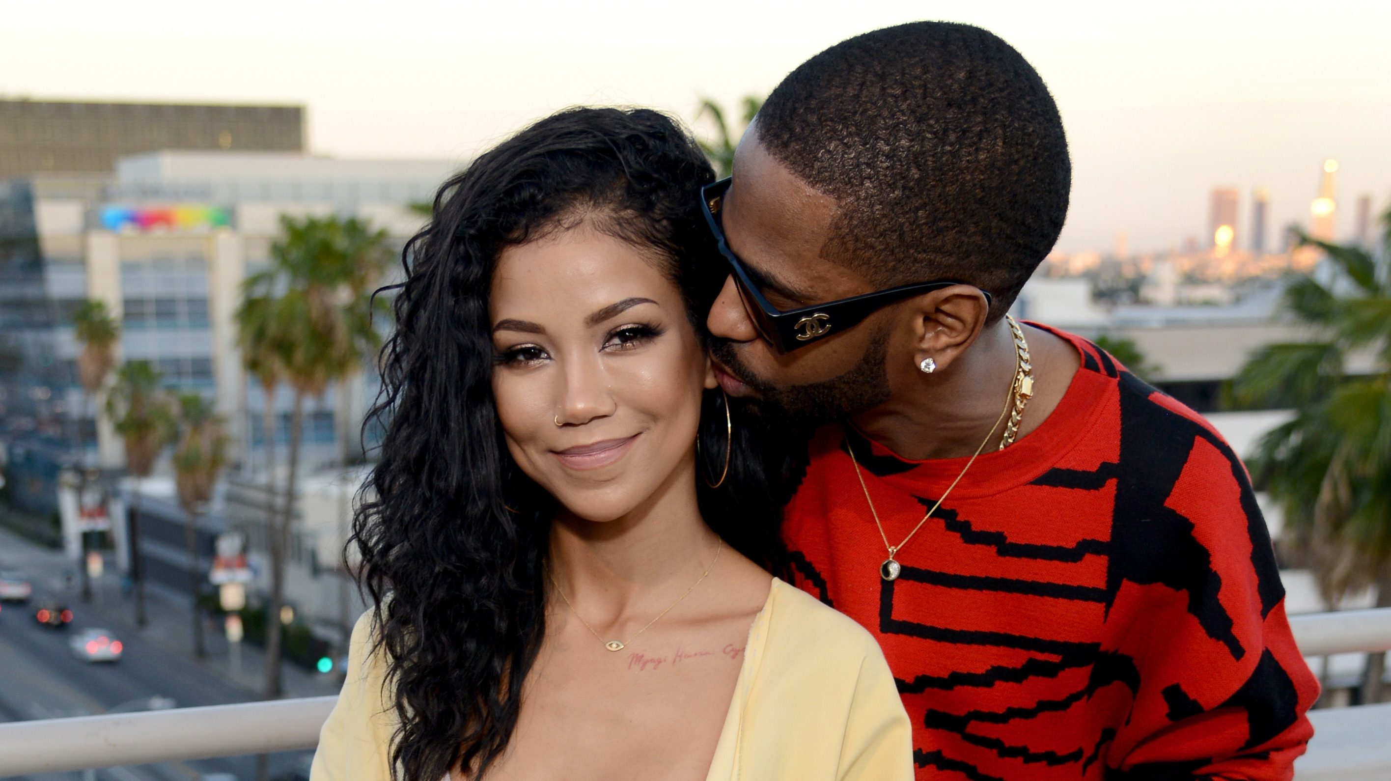 Big Sean et Jhené Aiko sur scène