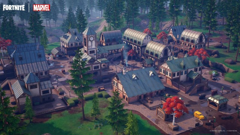 Latvaria dans Fortnite Chapitre 5 Saison 4