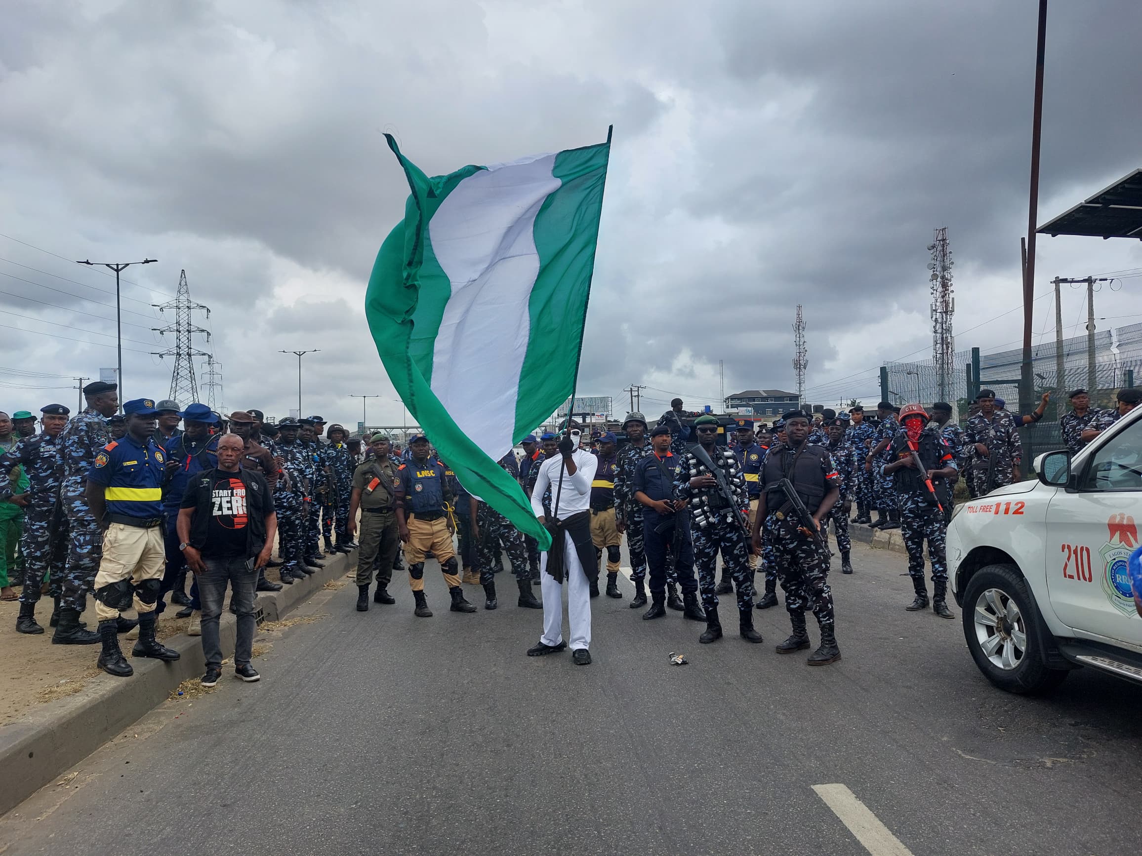 Manifestations au Nigeria