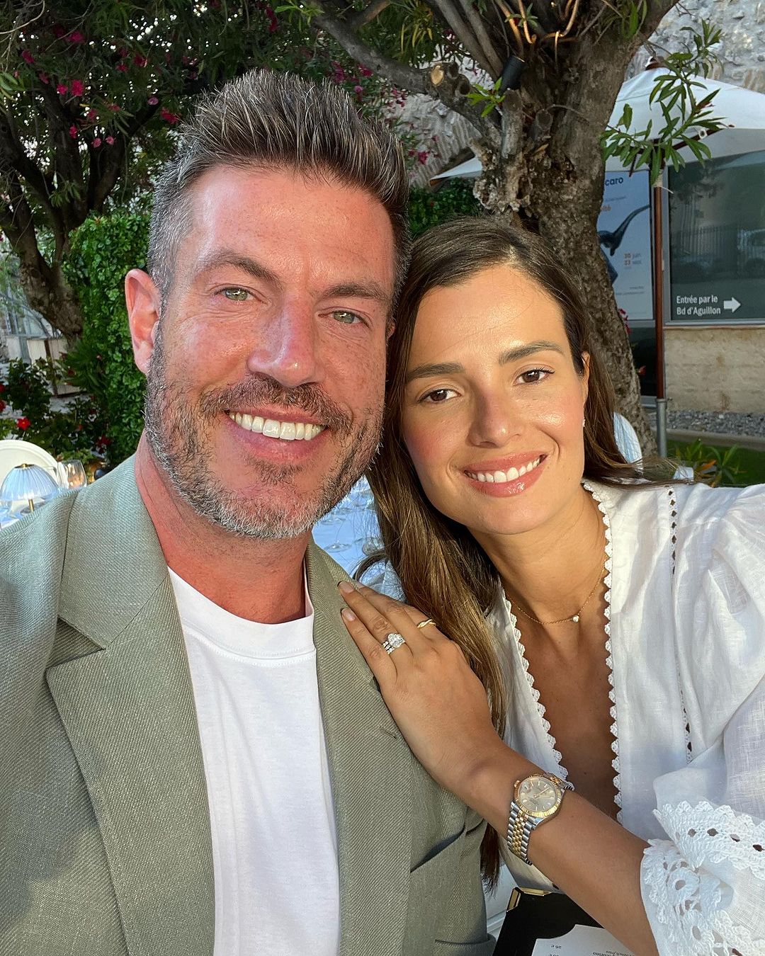 Jesse Palmer et Emely Fardo.