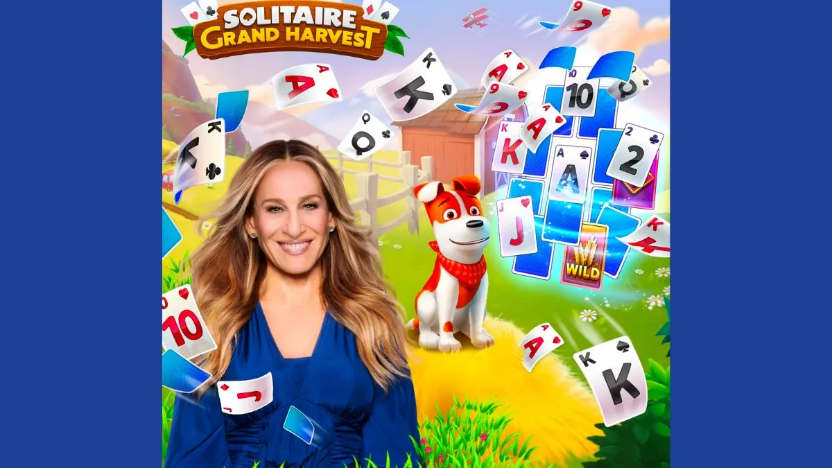 célébrité promouvant solitaire grand harvest