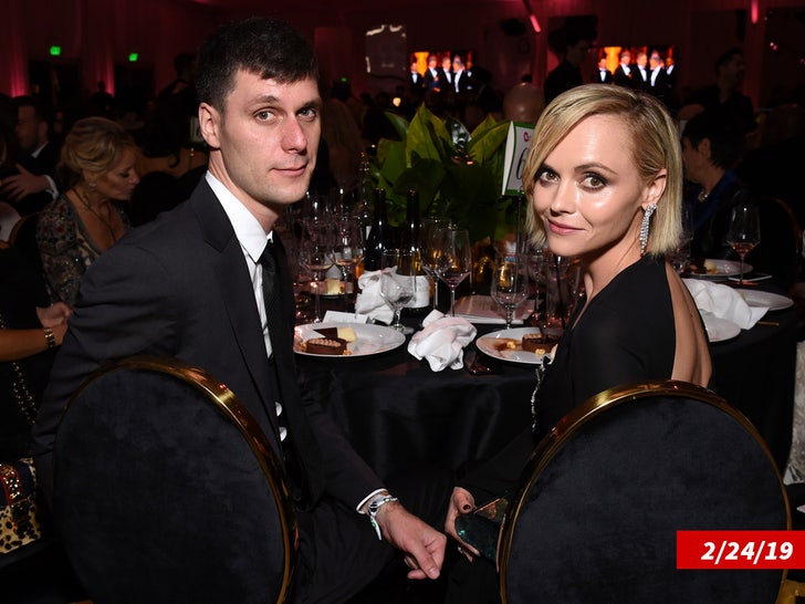 Christina Ricci et James Heerdegen