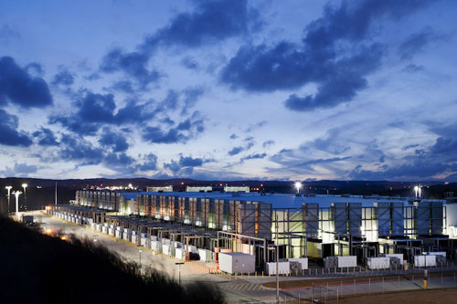 Un centre de données Google dans le comté de Douglas, en <a href=