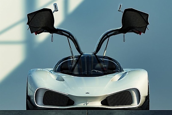 Nouveau modèle de hypercar, Nilu27, présente le NILU de 1 070 chevaux