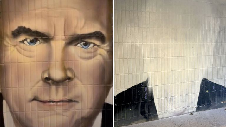 Mural d'Huw Edwards à Llangennech retiré après sa déclaration de culpabilité