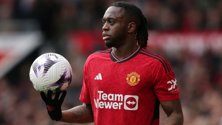 Aaron Wan-Bissaka, défenseur de Manchester United.